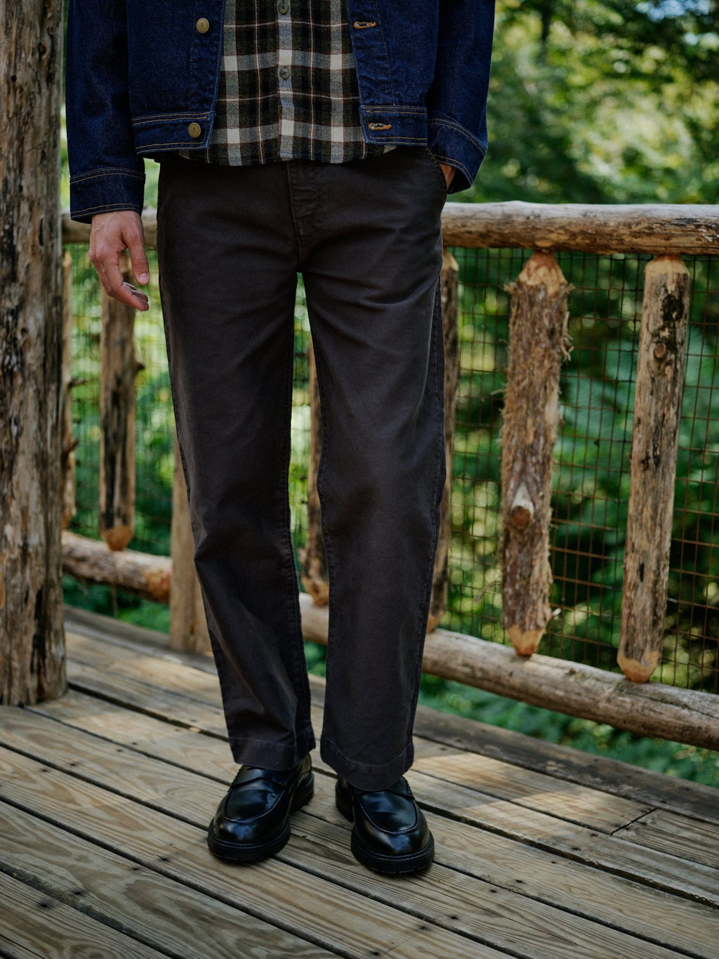 Carter Trouser in Japanese Moleskin - Paranoid Ranch