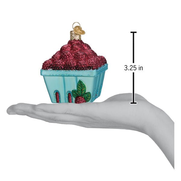 Carton Of Raspberries Ornament - Paranoid Ranch