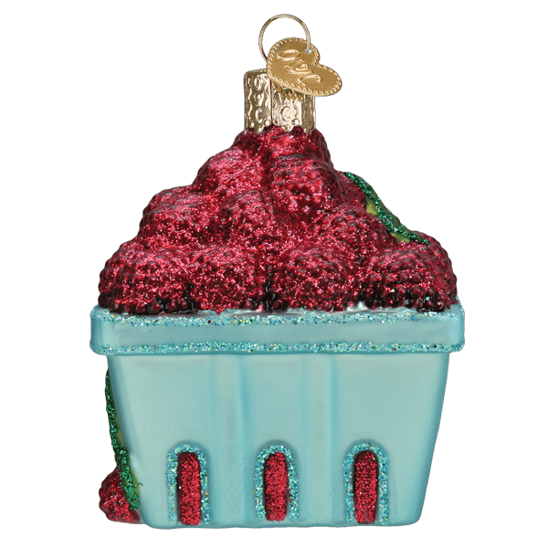 Carton Of Raspberries Ornament - Paranoid Ranch