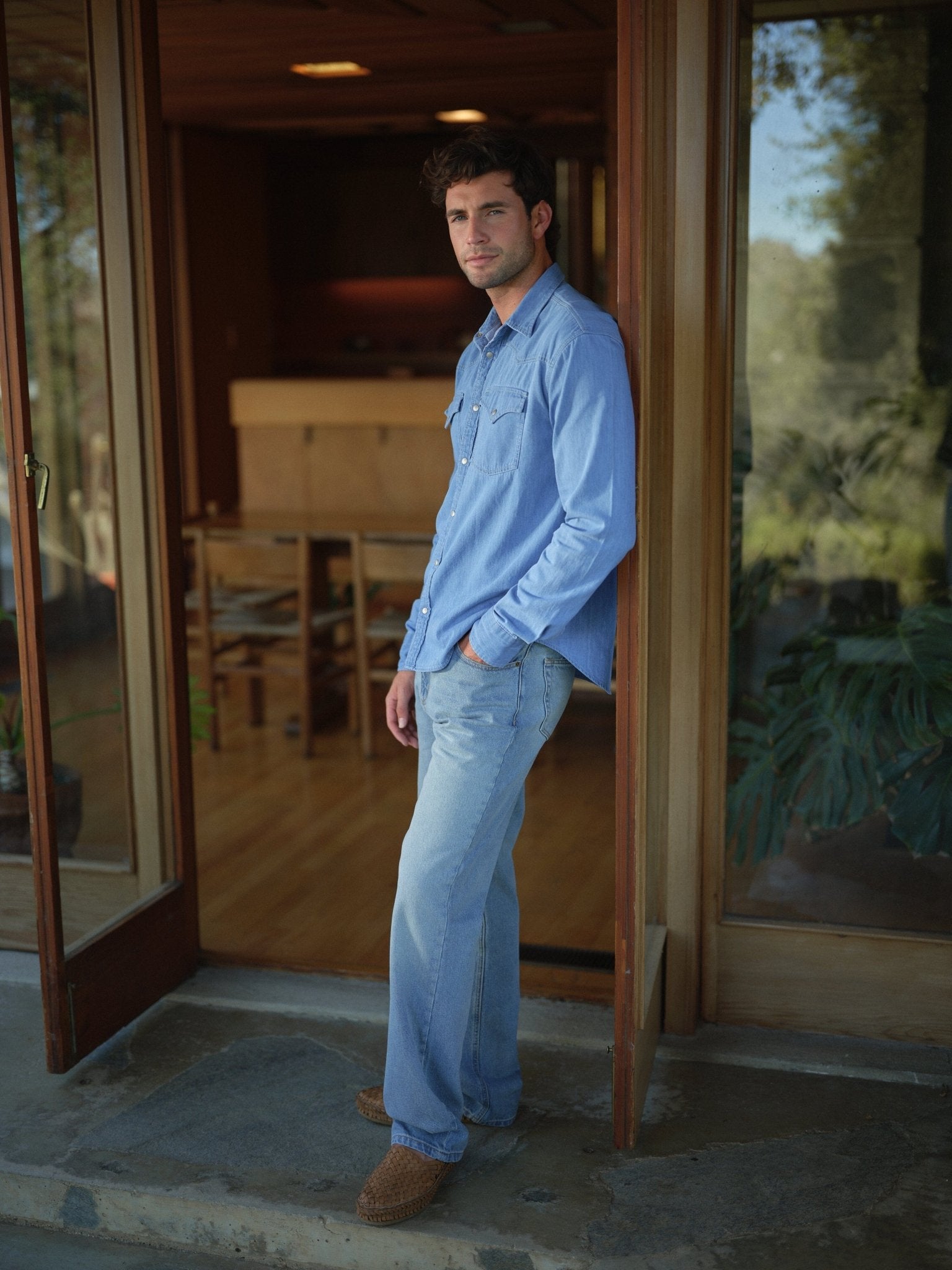 Cash Western Denim Shirt - Paranoid Ranch