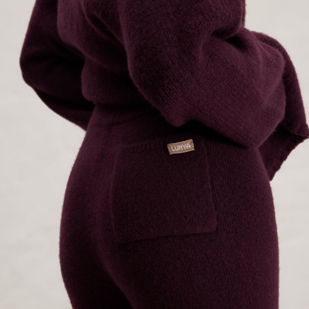 Cashmere Wool Wide Leg Pant - Paranoid Ranch