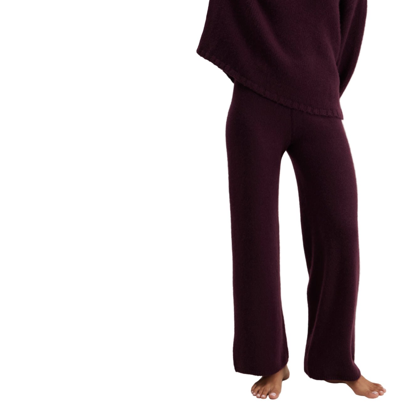 Cashmere Wool Wide Leg Pant - Paranoid Ranch