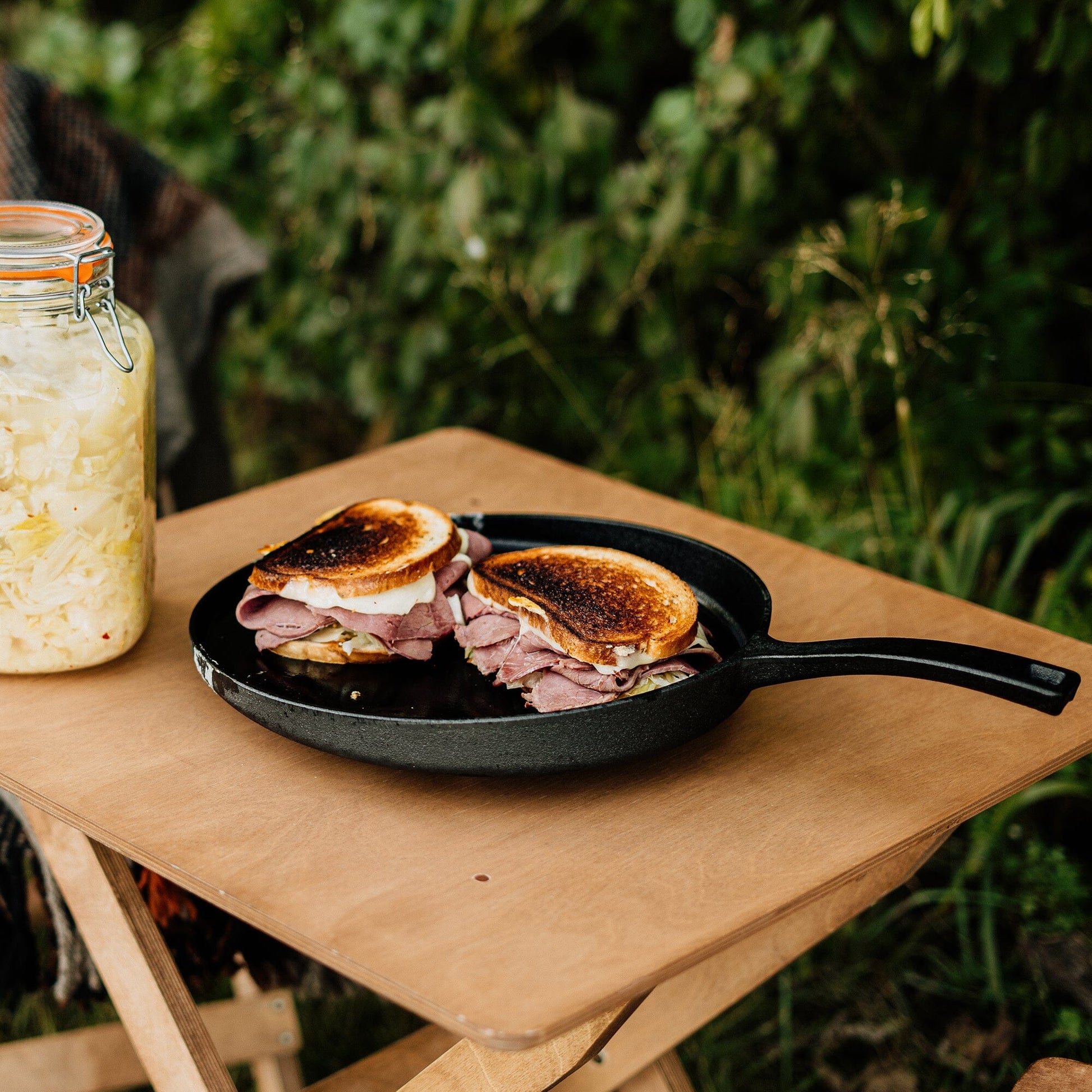 Cast Iron Skillet Griddle - Paranoid Ranch