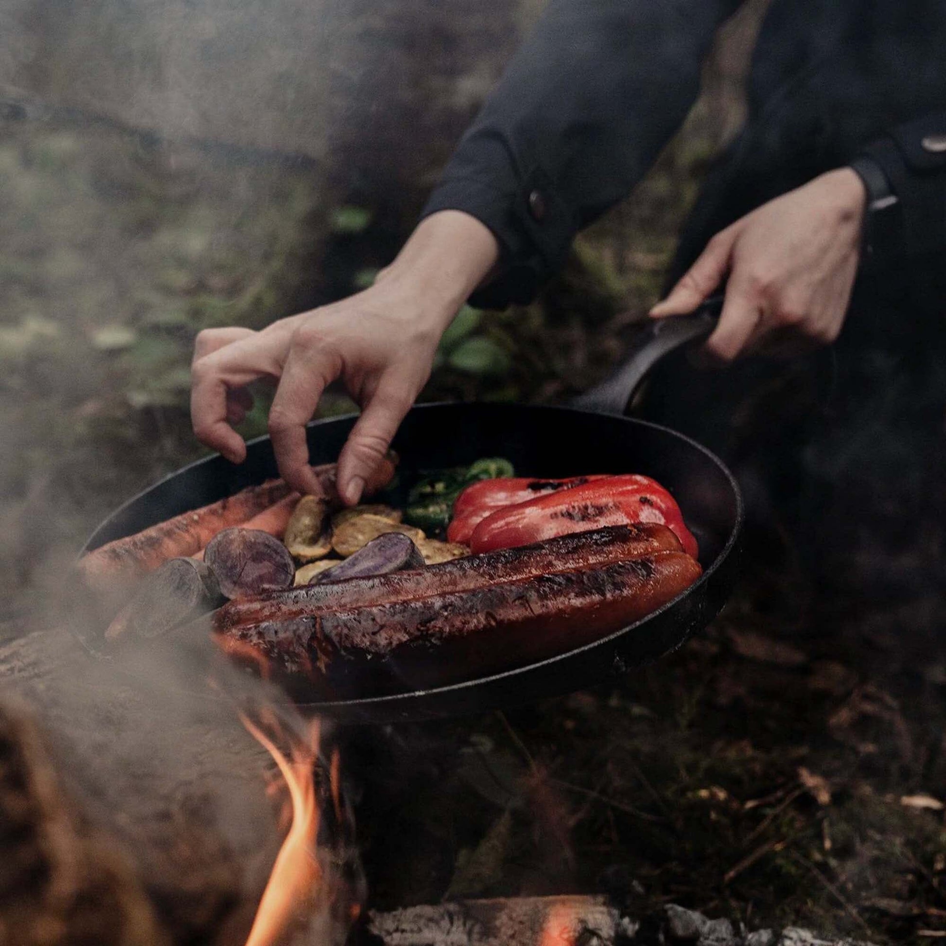 Cast Iron Skillet Griddle - Paranoid Ranch