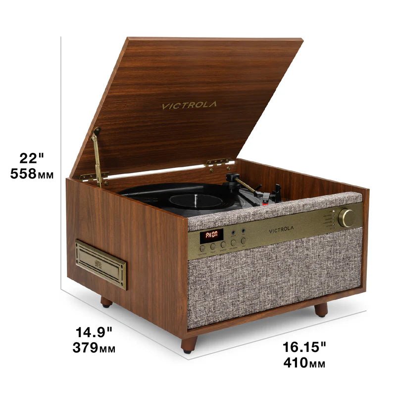 Century 6 - in - 1 Wood Record Player - Paranoid Ranch