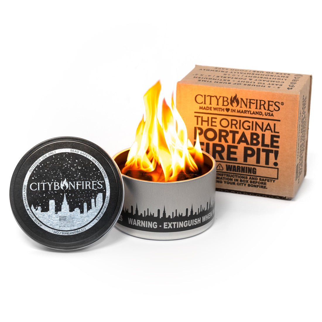 City Bonfire (Portable Fire Pit) - Paranoid Ranch