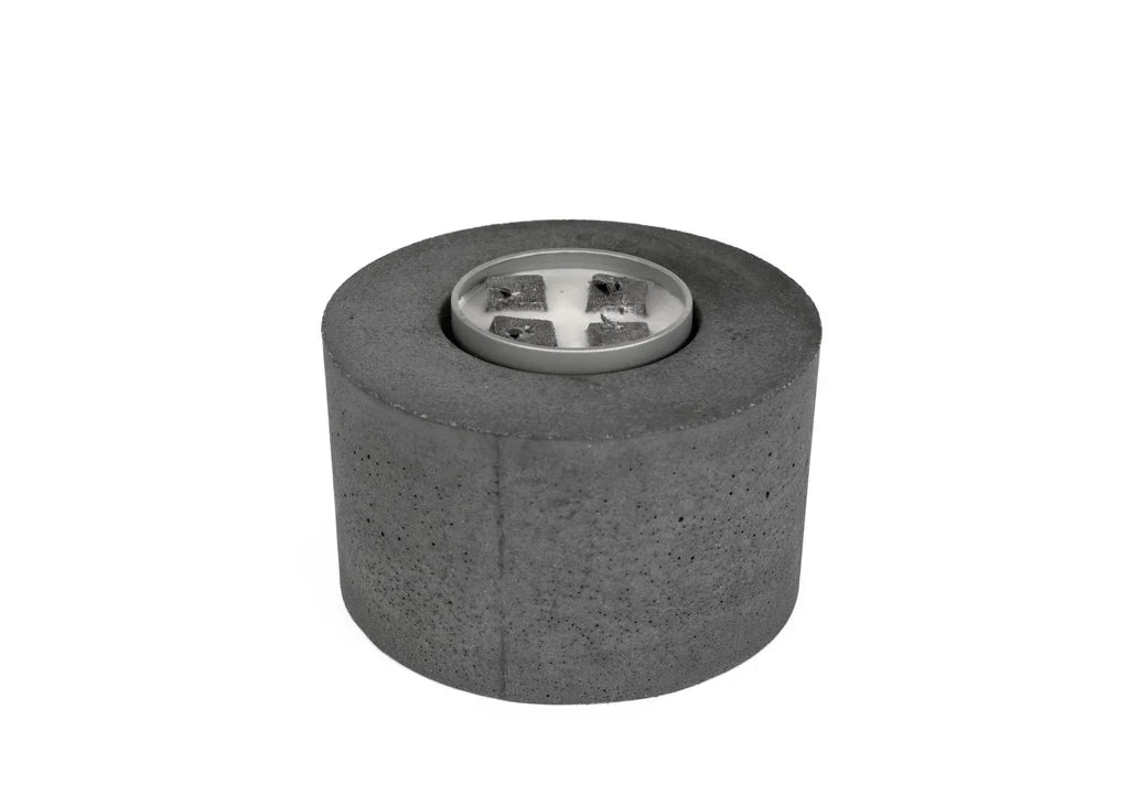 Classic Cylinder Concrete Fire Pit - Paranoid Ranch