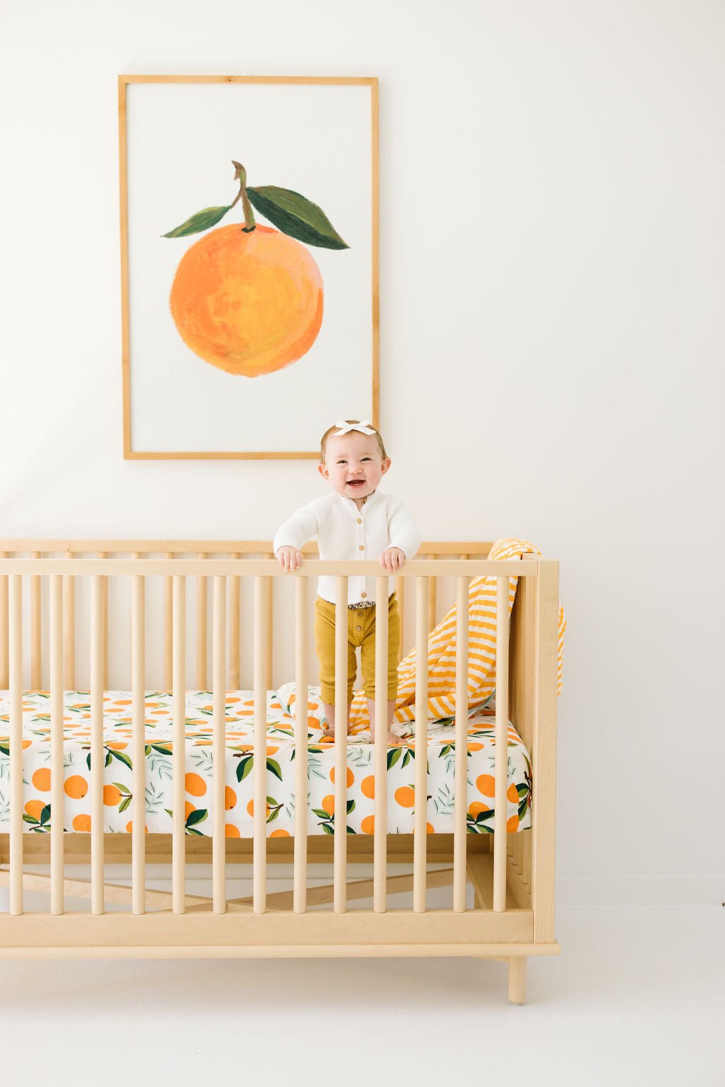 Clementine Crib Sheet - Paranoid Ranch