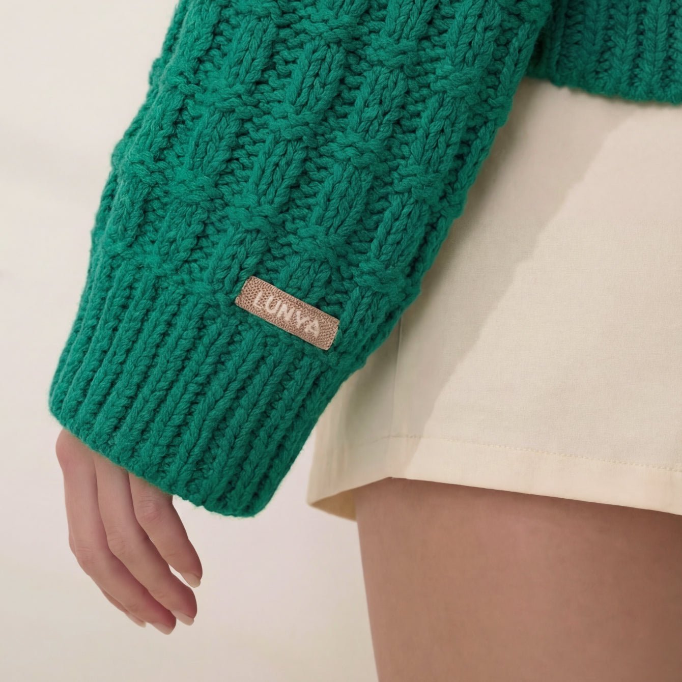 Cloud Cotton Basket Stitch Cardigan - Paranoid Ranch