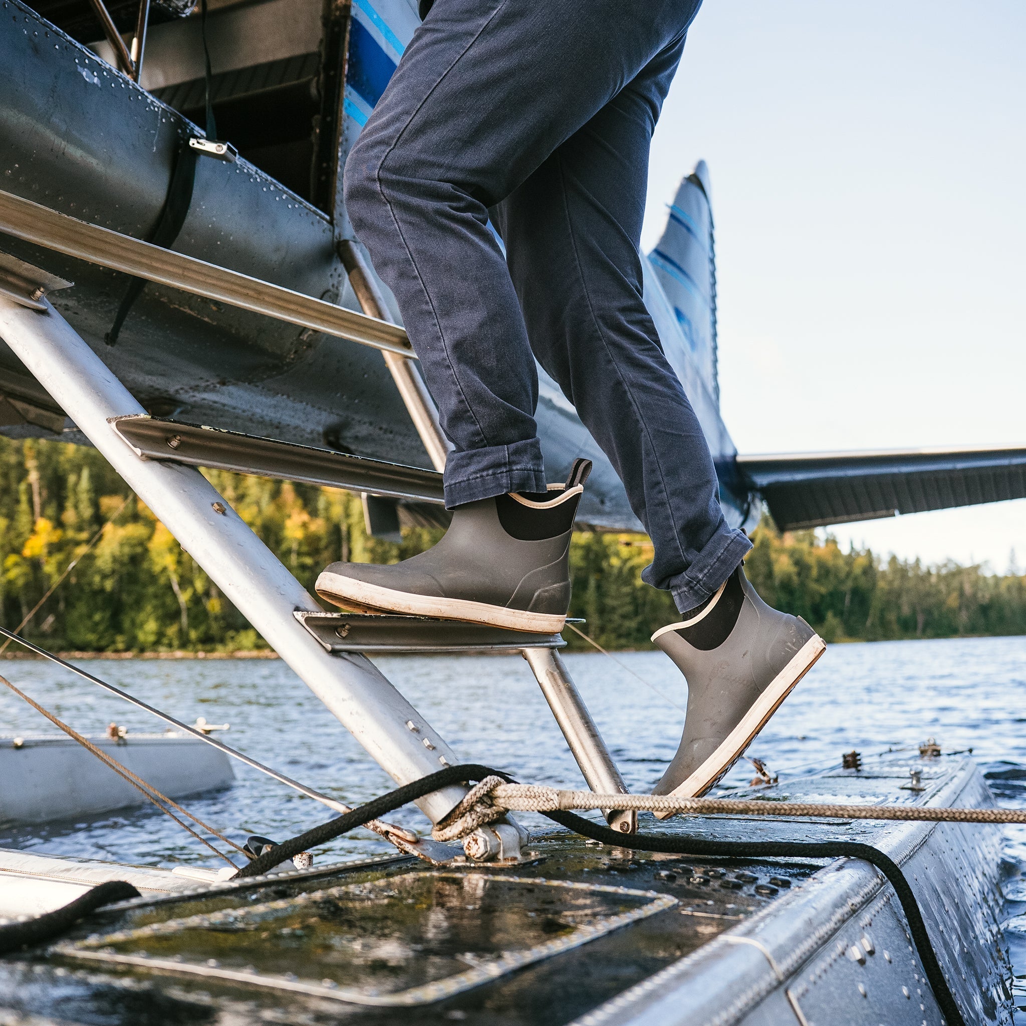 Coastal Grey 6 in Deck Boot - Paranoid Ranch