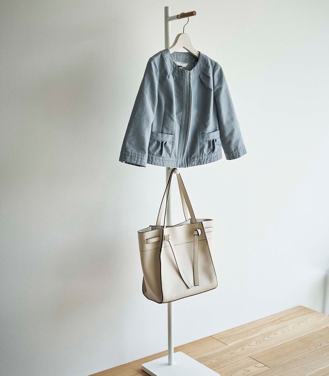 Coat Rack (63.98" H) - Steel + Wood - Paranoid Ranch