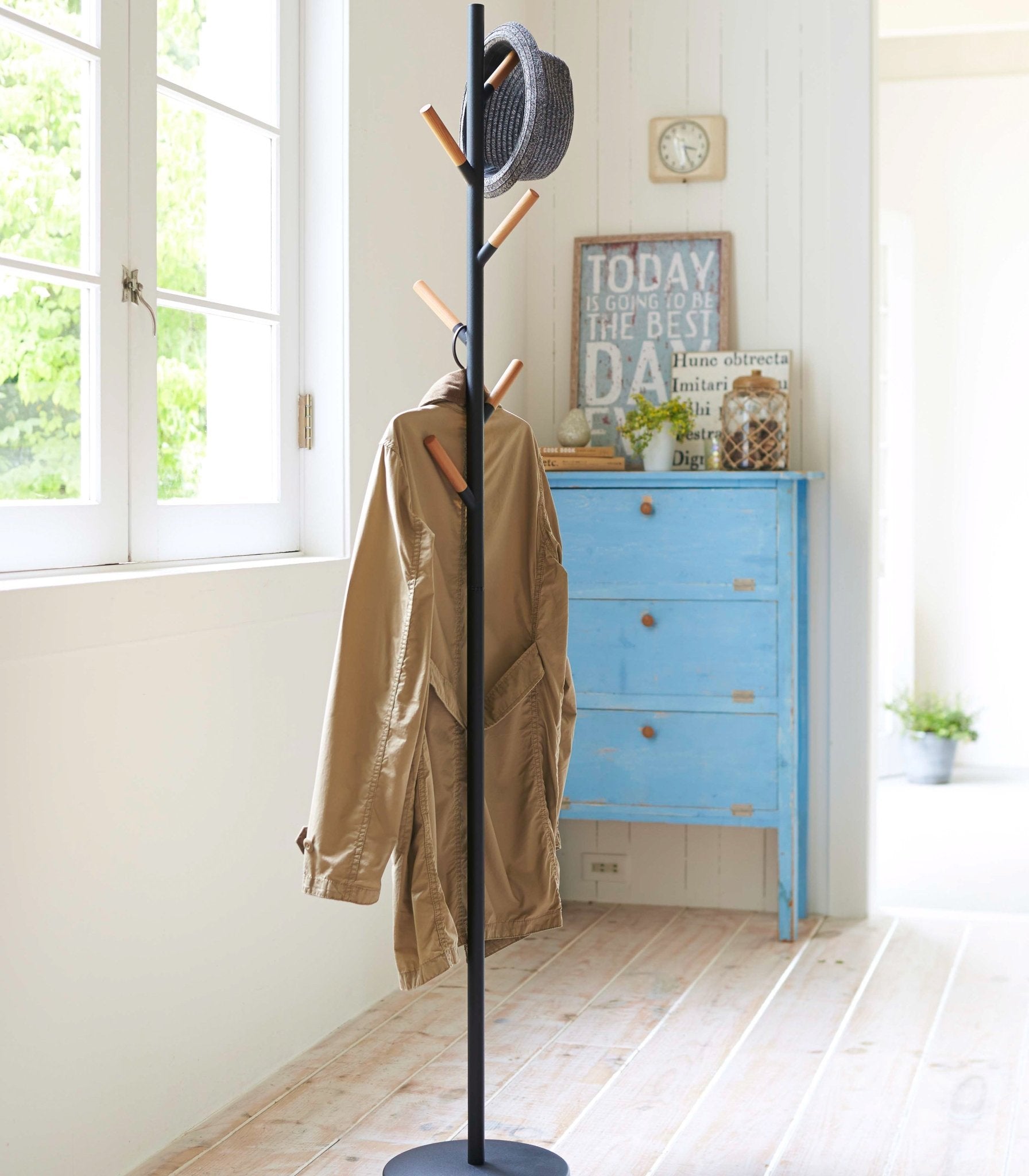 Coat Rack (70" H) - Steel - Paranoid Ranch