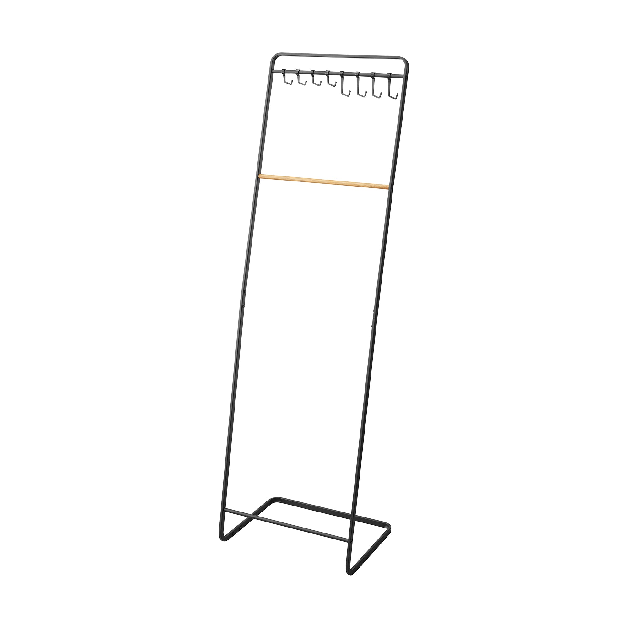 Coat Rack with Hat Storage (66" H) - Steel + Wood - Paranoid Ranch