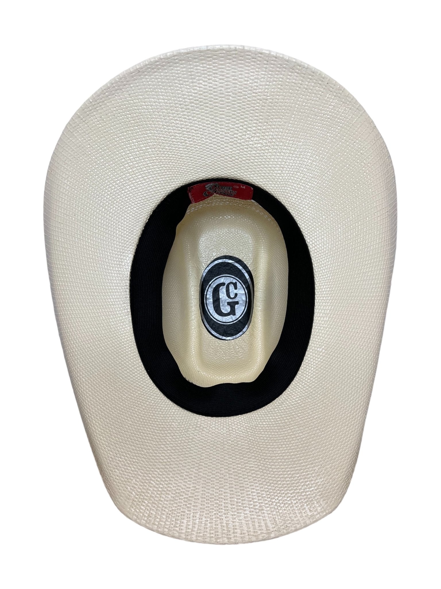 Cody Ivory Bangora Straw Cowboy Hat - Paranoid Ranch