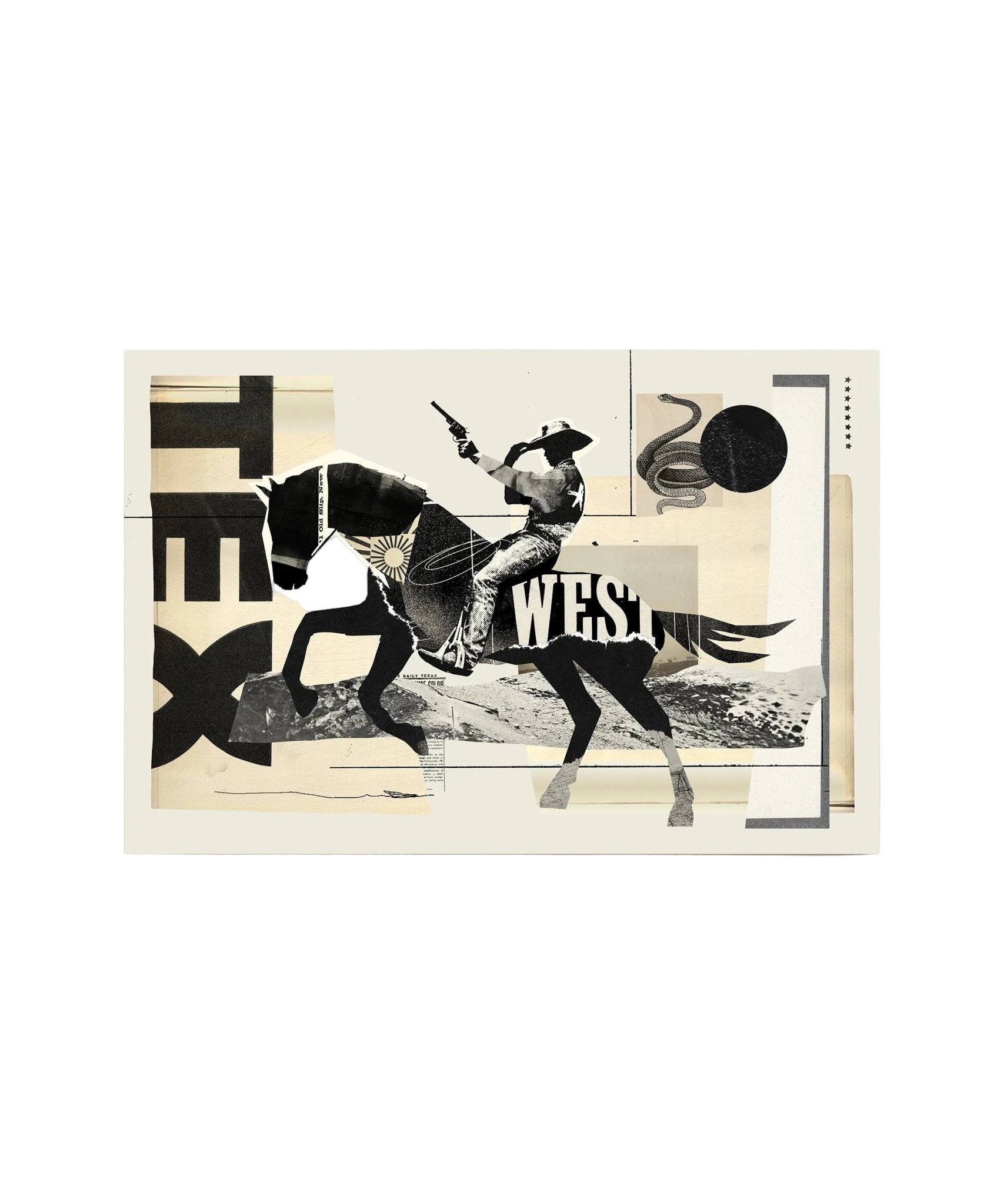 Collage Cowboy 3 - Paranoid Ranch