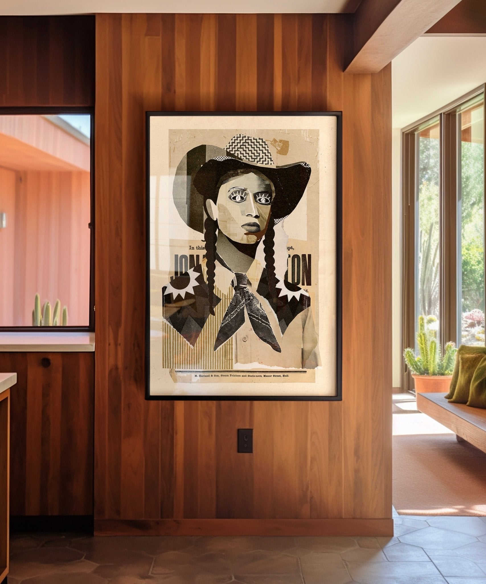 Collage Cowgirl 1 - Paranoid Ranch