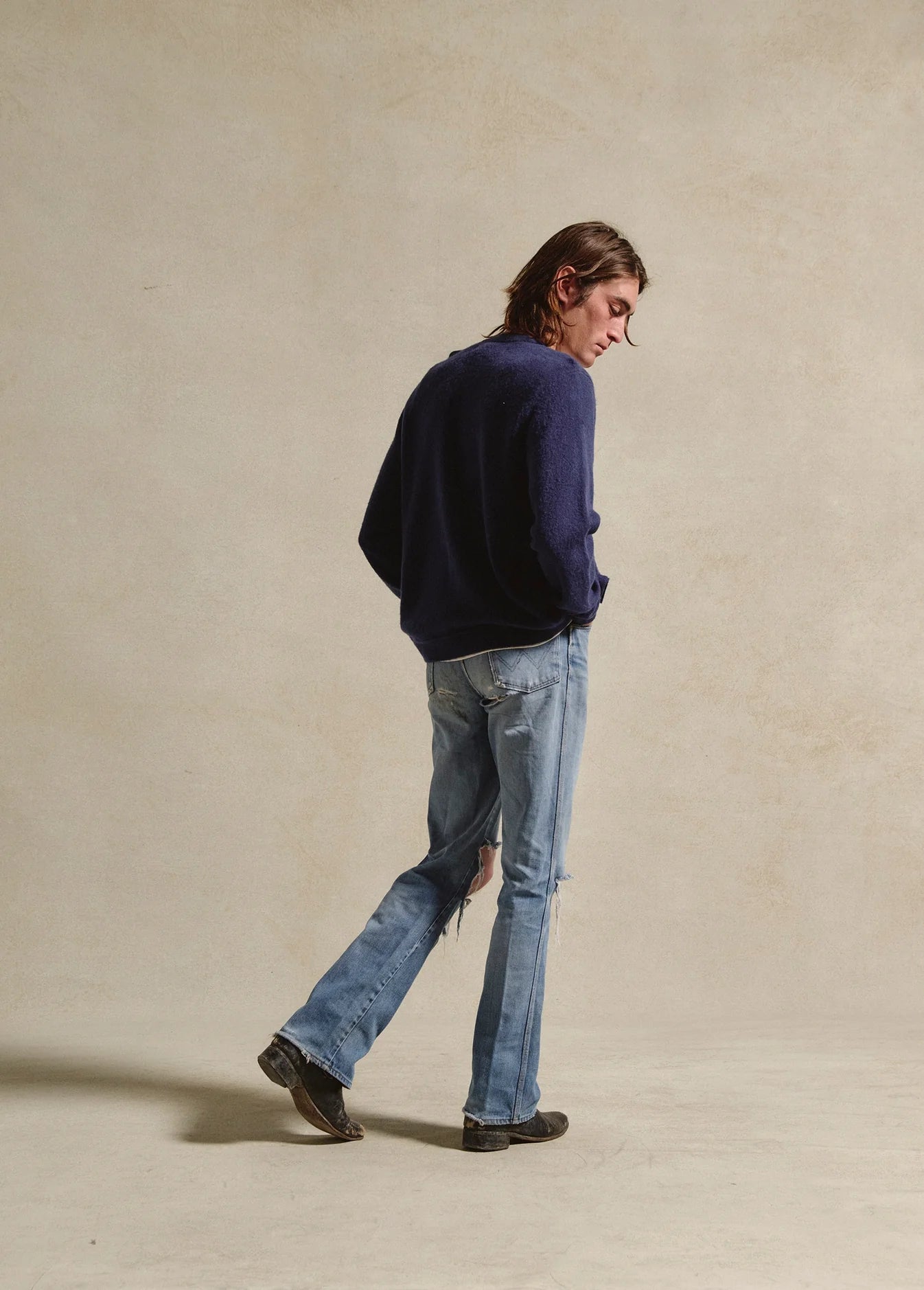 Collegiate Cardigan | Navy - Paranoid Ranch