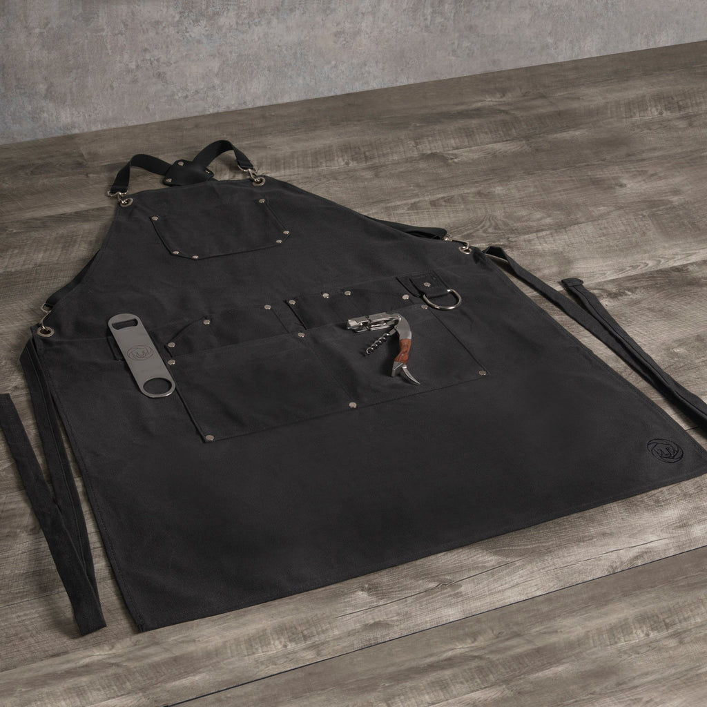 Collins Waxed Canvas Mixologist Apron - Paranoid Ranch