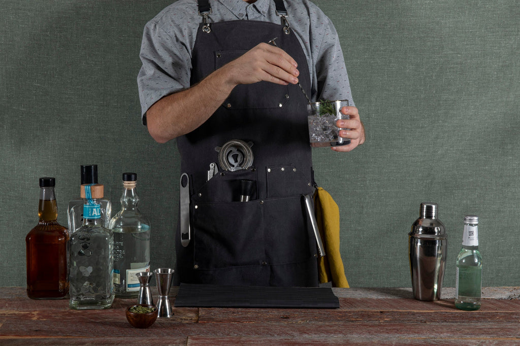 Collins Waxed Canvas Mixologist Apron - Paranoid Ranch