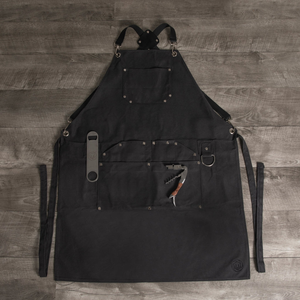 Collins Waxed Canvas Mixologist Apron - Paranoid Ranch