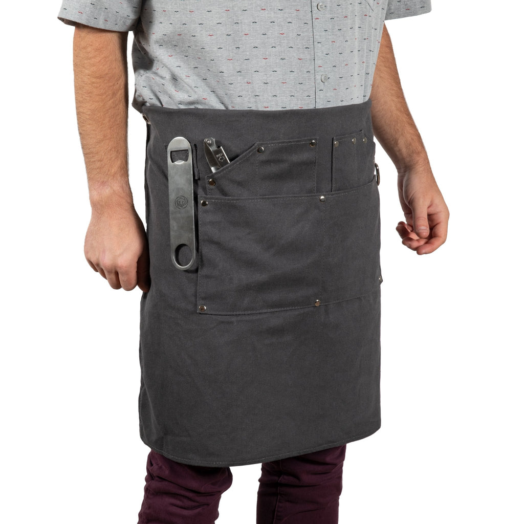 Collins Waxed Canvas Mixologist Apron - Paranoid Ranch