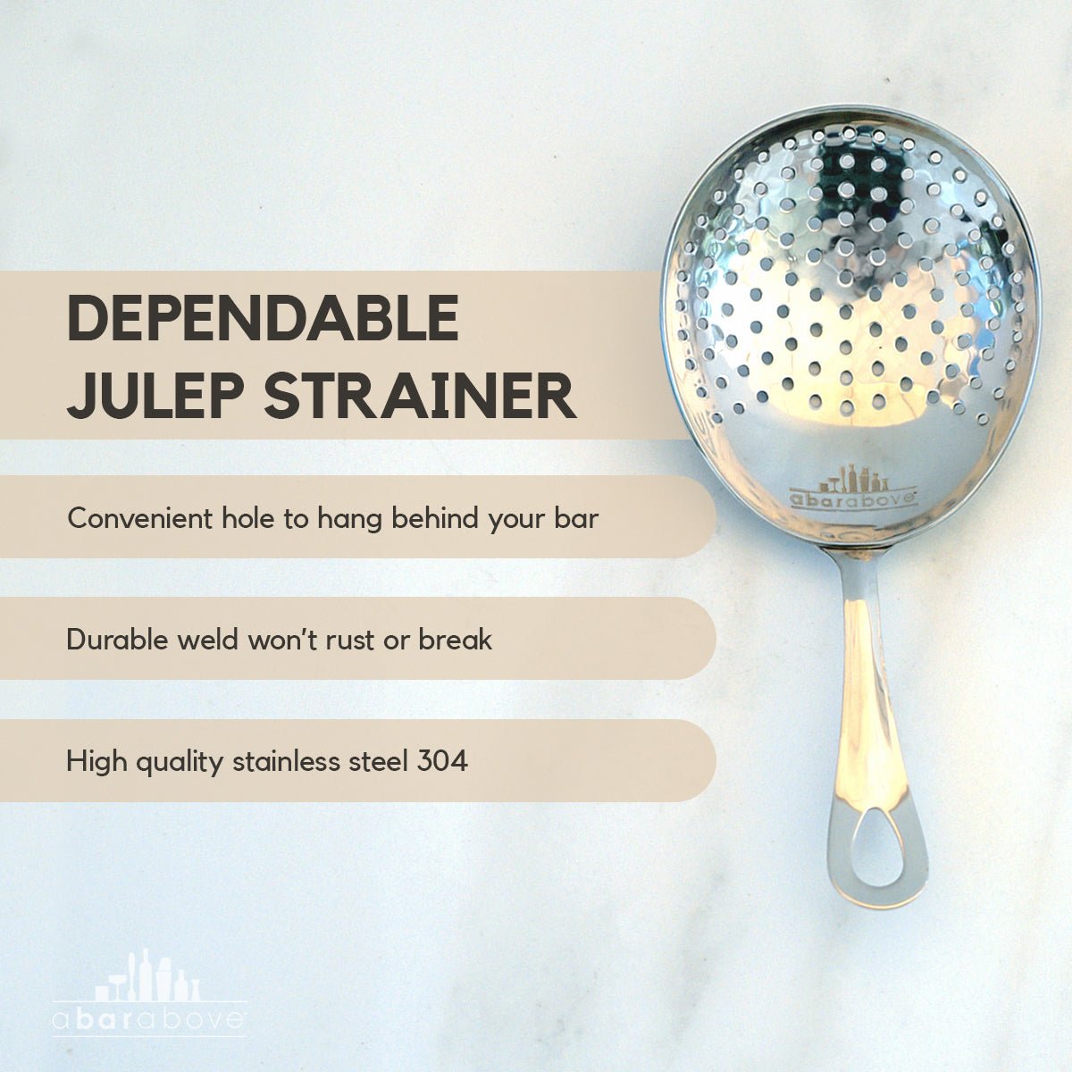 Complete 3 - Piece Bar Strainer Set - Paranoid Ranch