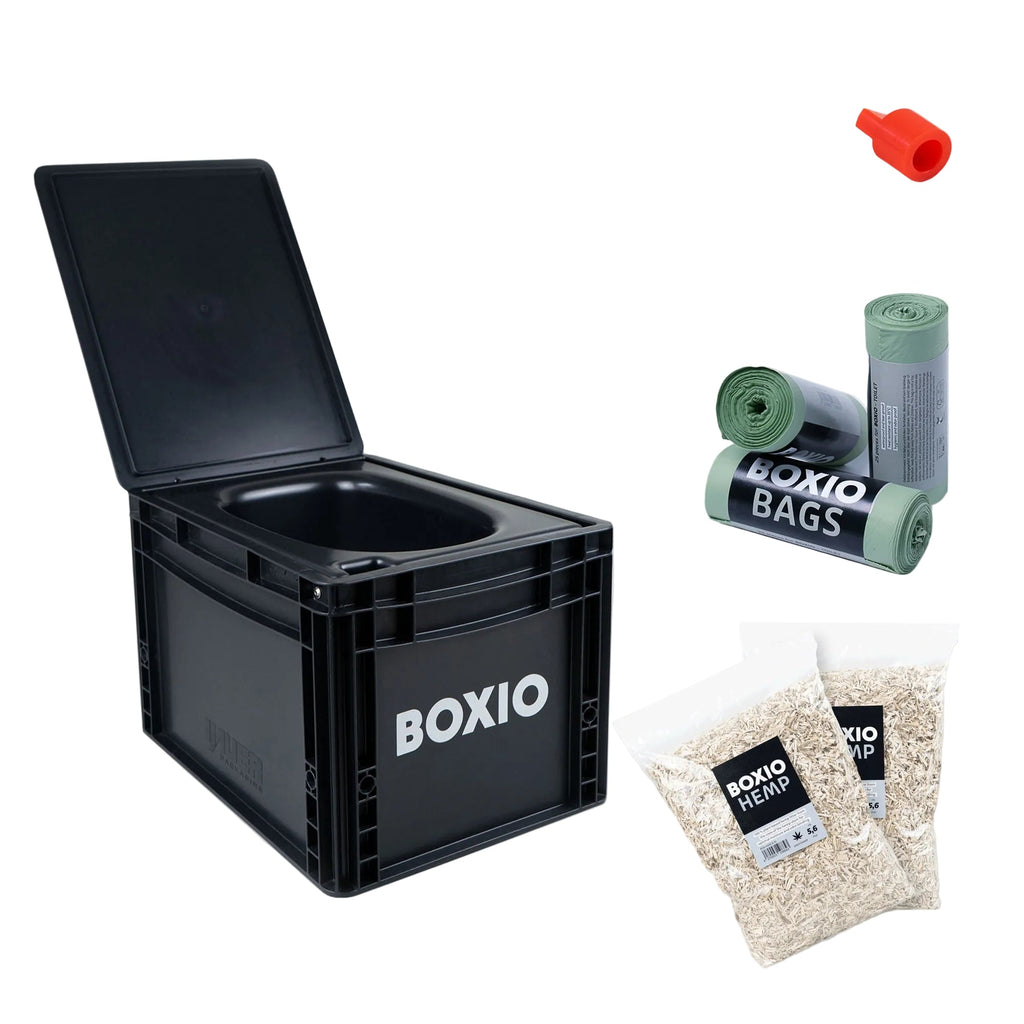 Composting Toilet Starter Kit | BOXIO - TOILET PLUS - Paranoid Ranch