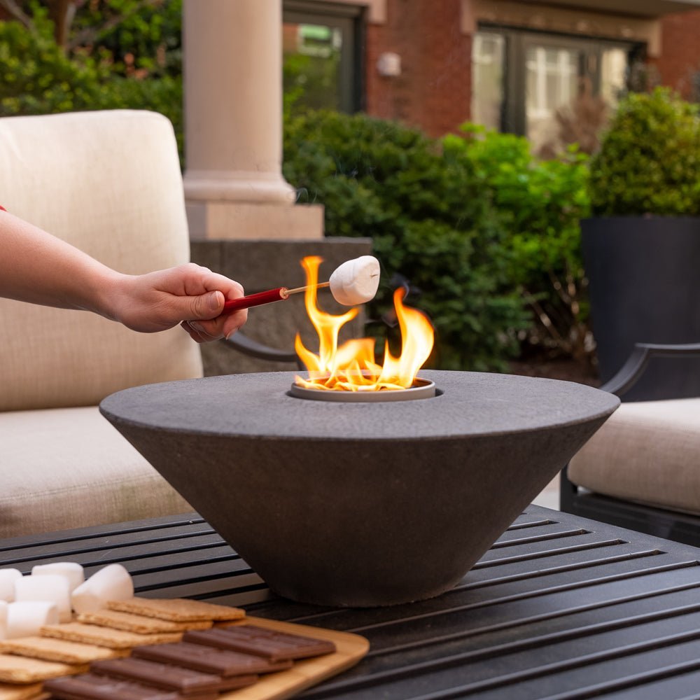 Concrete Cone Fire Pit - Paranoid Ranch