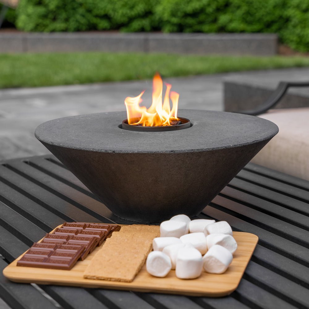 Concrete Cone Fire Pit - Paranoid Ranch
