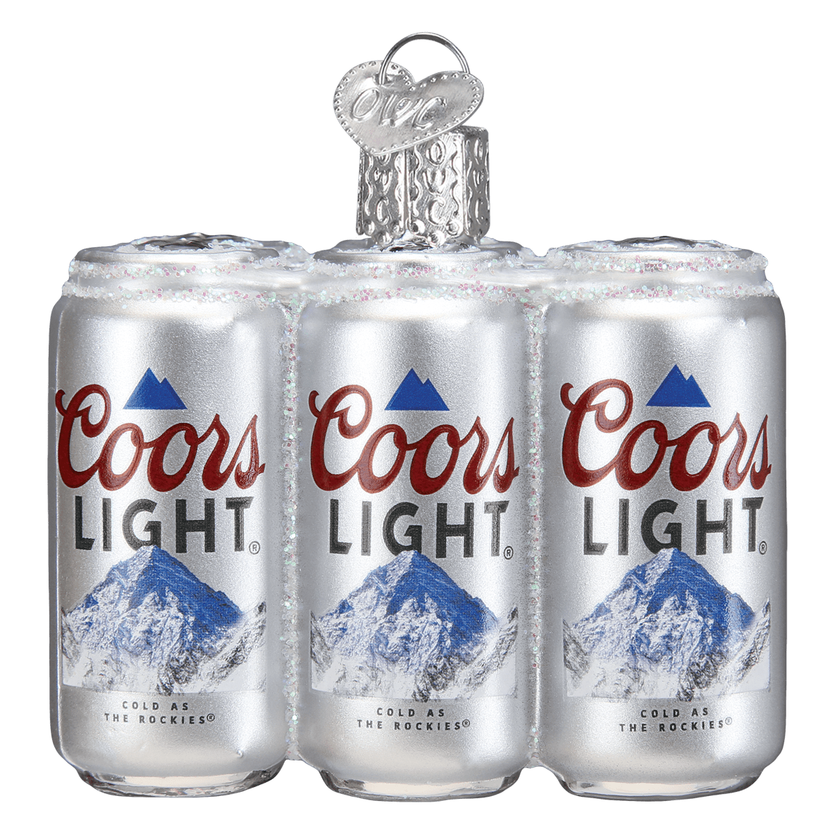 Coors Light Six Pack Ornament - Paranoid Ranch