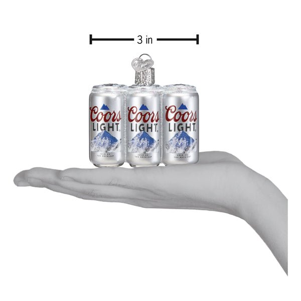 Coors Light Six Pack Ornament - Paranoid Ranch