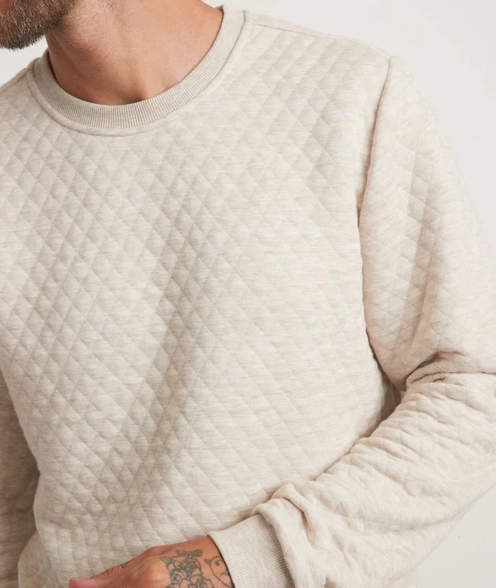 Corbet Quilted Crewneck - Paranoid Ranch