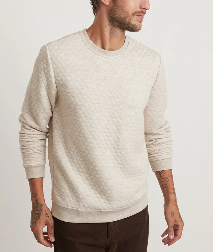 Corbet Quilted Crewneck - Paranoid Ranch