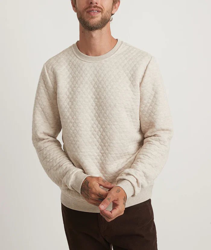 Corbet Quilted Crewneck - Paranoid Ranch