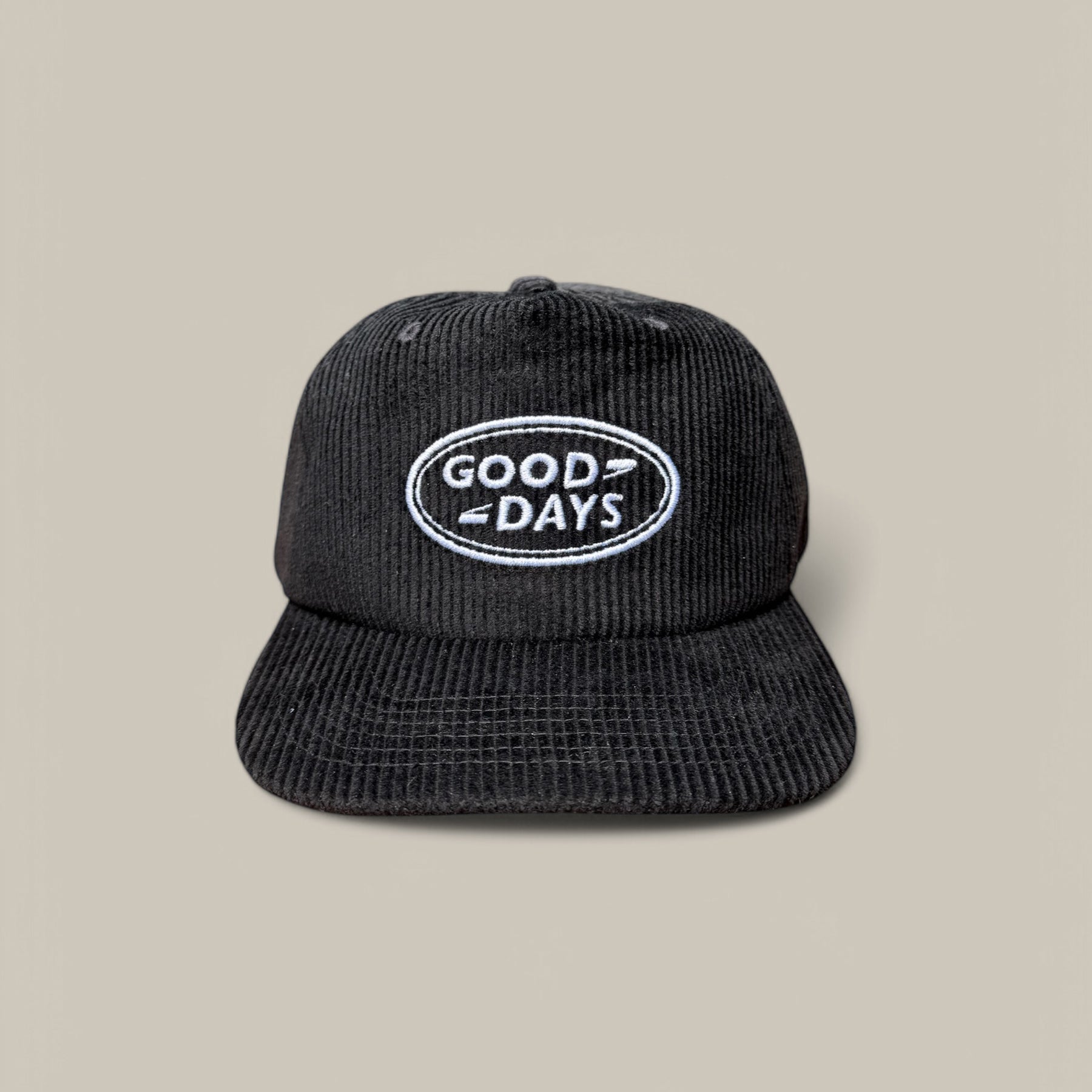 Corduroy Cruiser Hat - Black - Paranoid Ranch