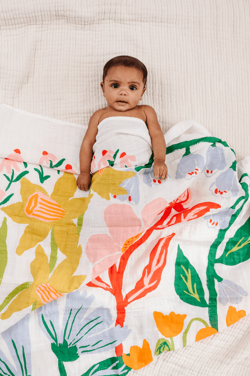 Cottage Garden Swaddle - Paranoid Ranch