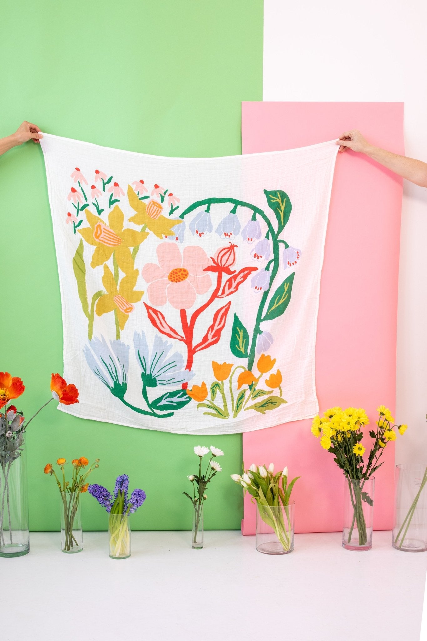 Cottage Garden Swaddle - Paranoid Ranch