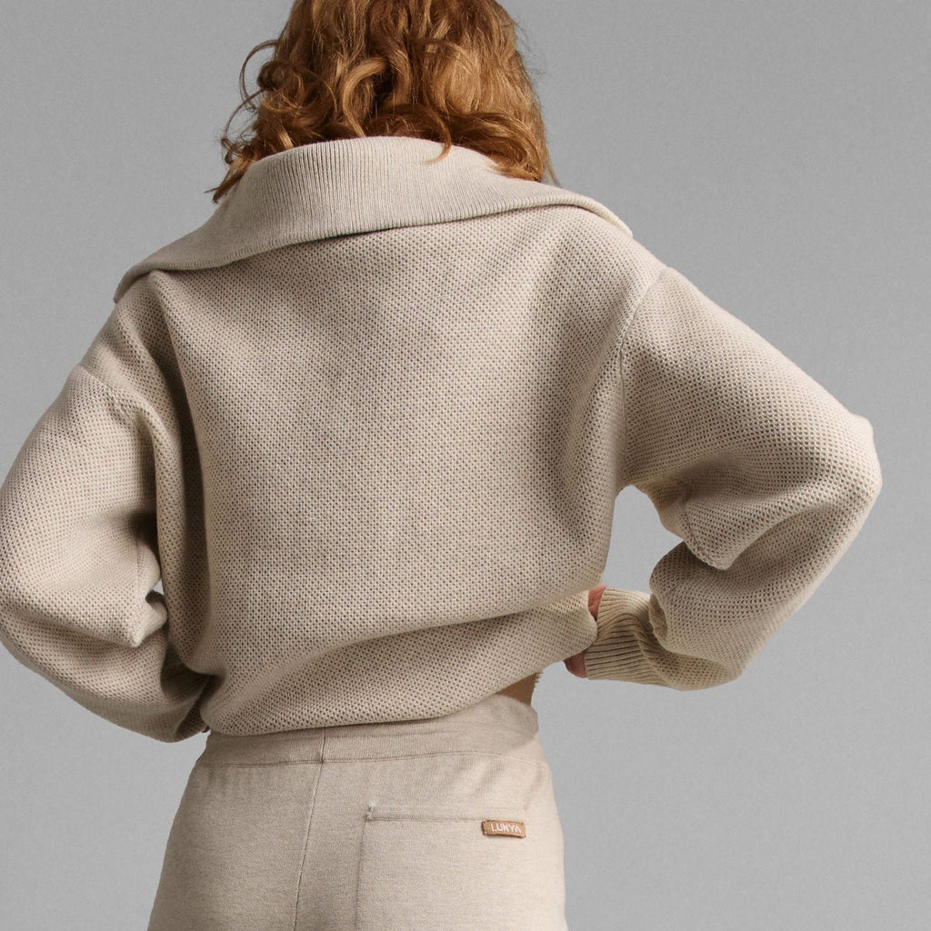 Cottonsilk™ Collared Half Zip - Paranoid Ranch