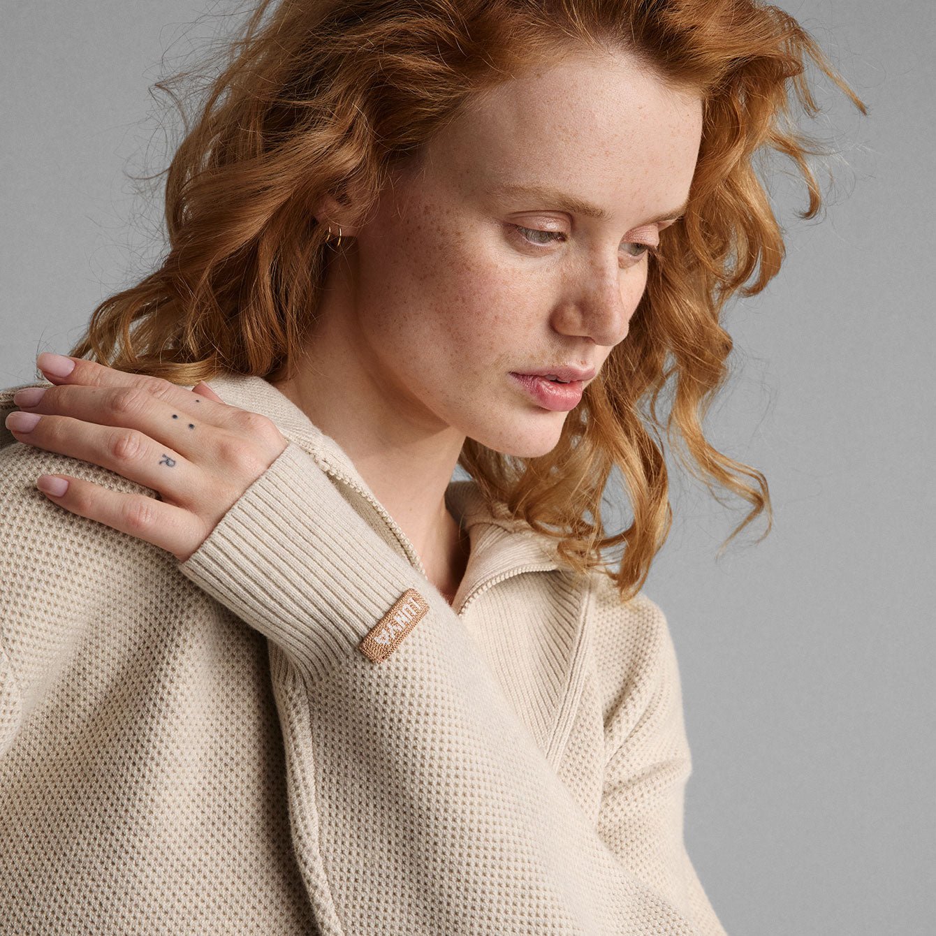 Cottonsilk™ Collared Half Zip - Paranoid Ranch