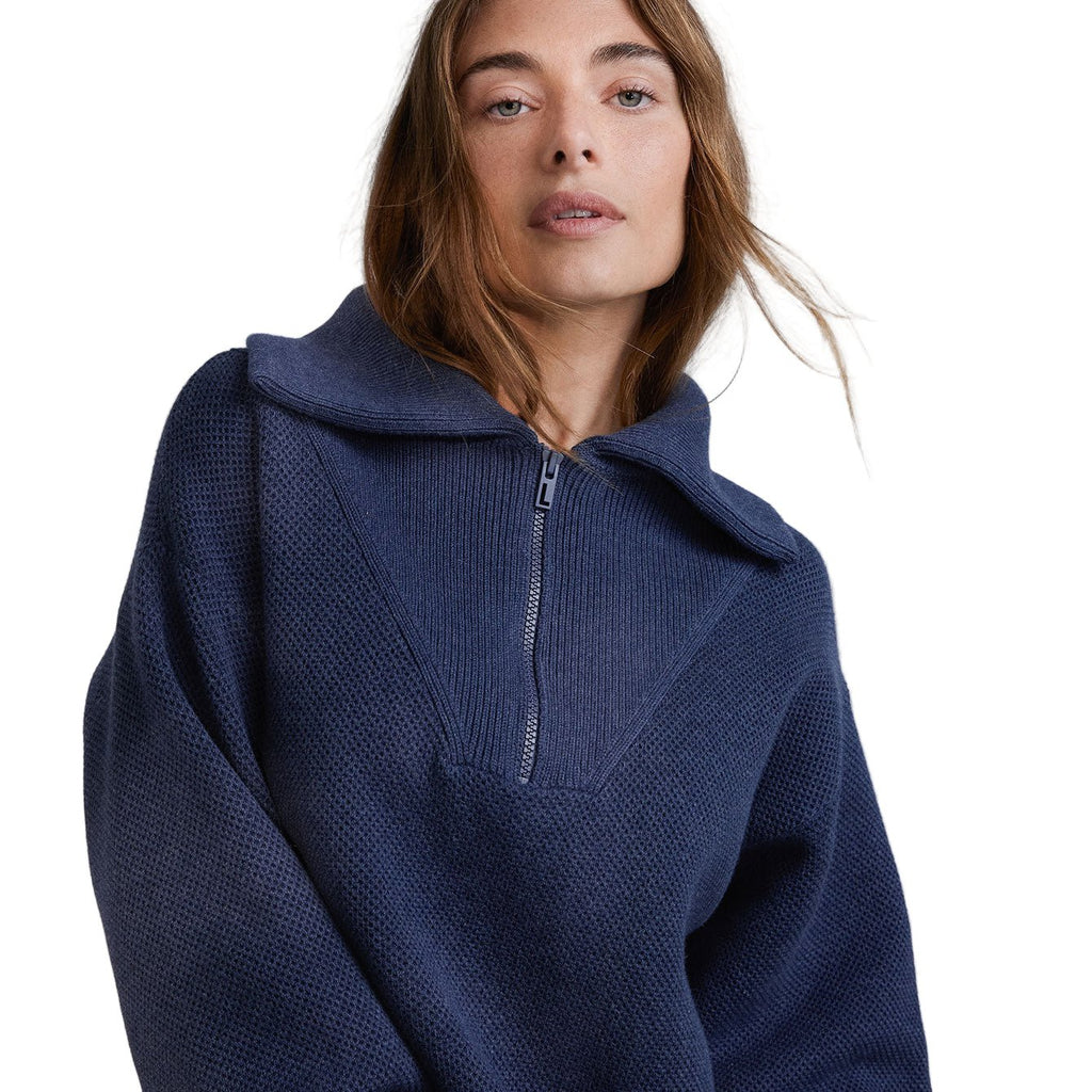 Cottonsilk™ Collared Half Zip - Paranoid Ranch