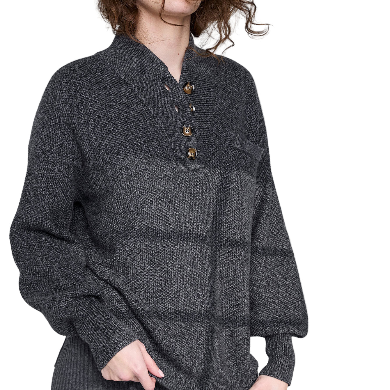 Cottonsilk™ Pocket Henley - Paranoid Ranch