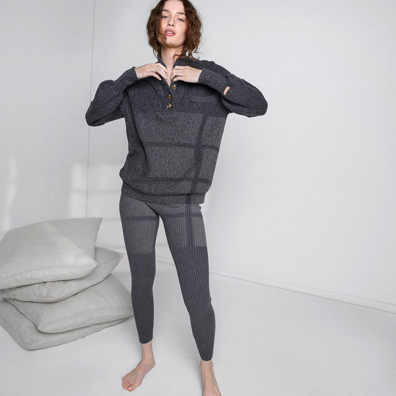 Cottonsilk™ Pocket Henley - Paranoid Ranch