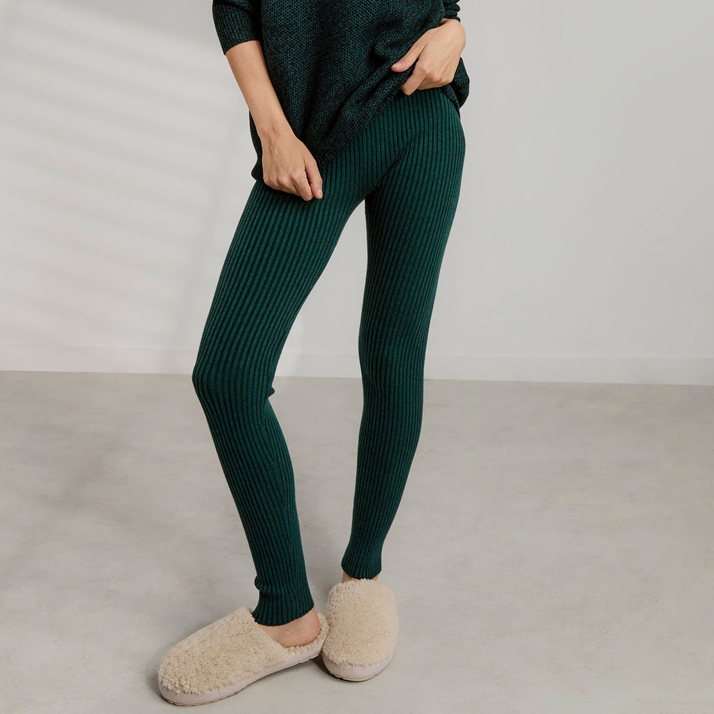 Cottonsilk™ Ribbed Legging - Paranoid Ranch