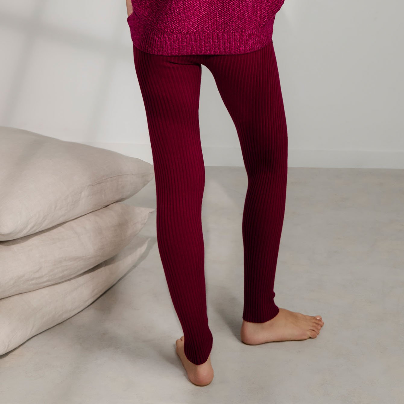 Cottonsilk™ Ribbed Legging - Paranoid Ranch