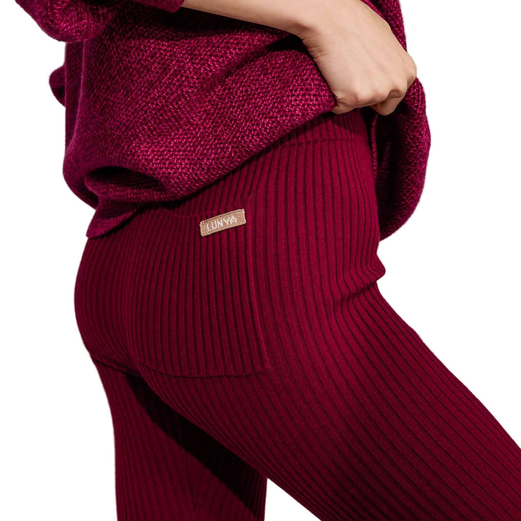 Cottonsilk™ Ribbed Legging - Paranoid Ranch