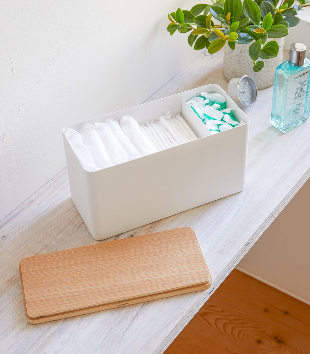 Countertop Organizer - Steel + Wood - Paranoid Ranch