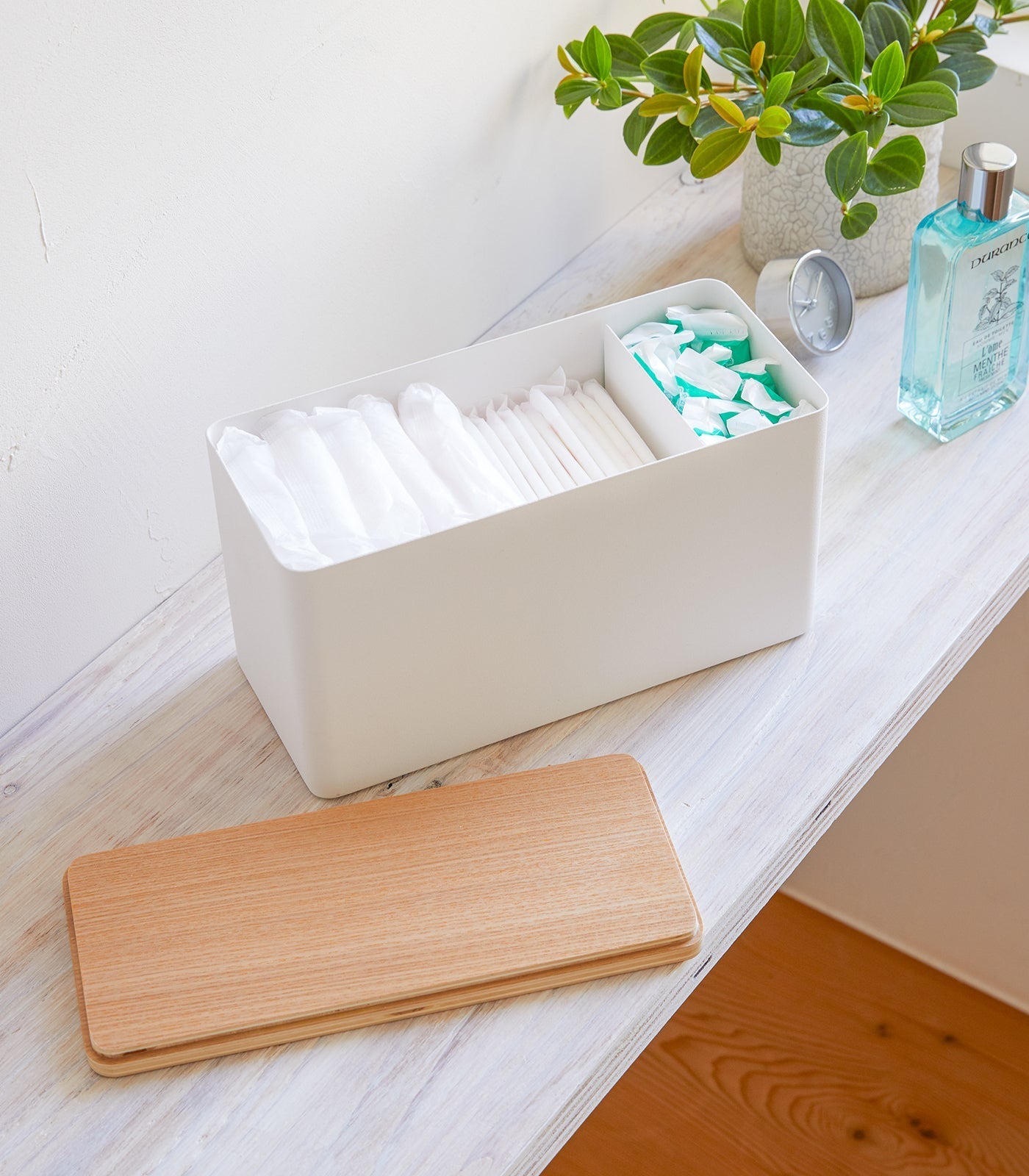 Countertop Organizer - Steel + Wood - Paranoid Ranch