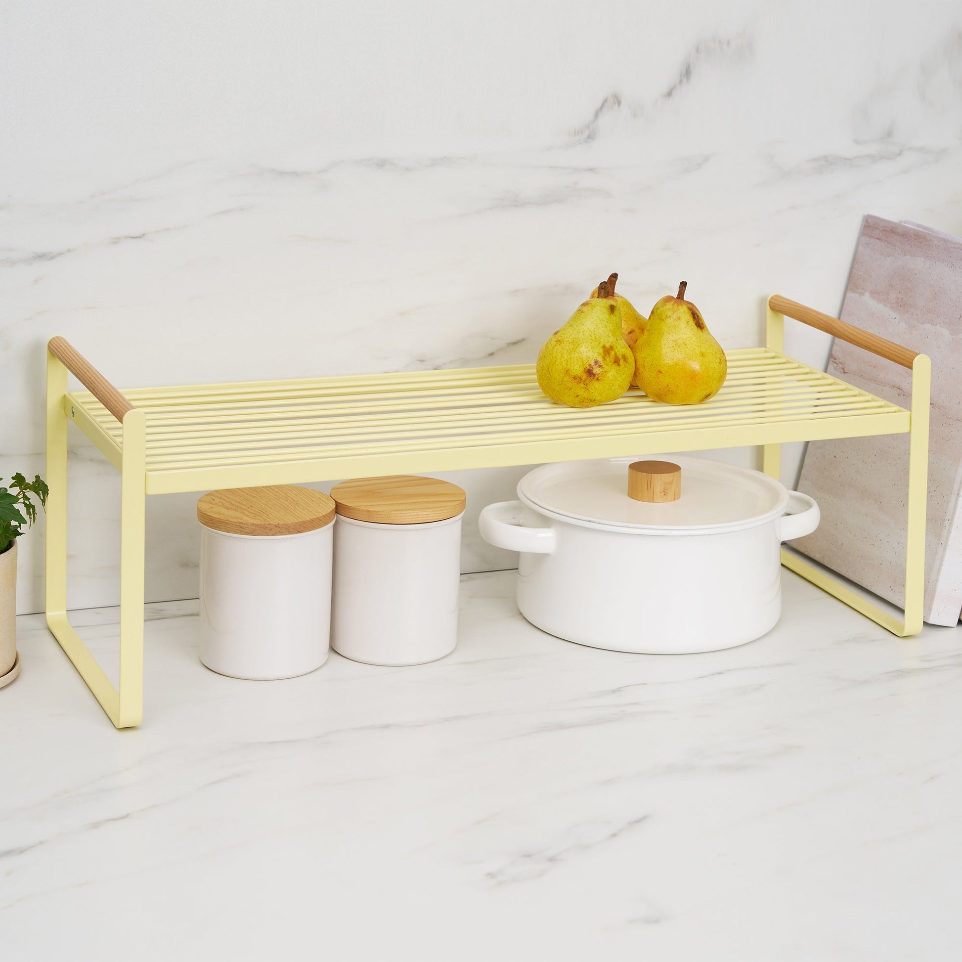 Countertop Wire Shelf - Steel + Wood - Paranoid Ranch