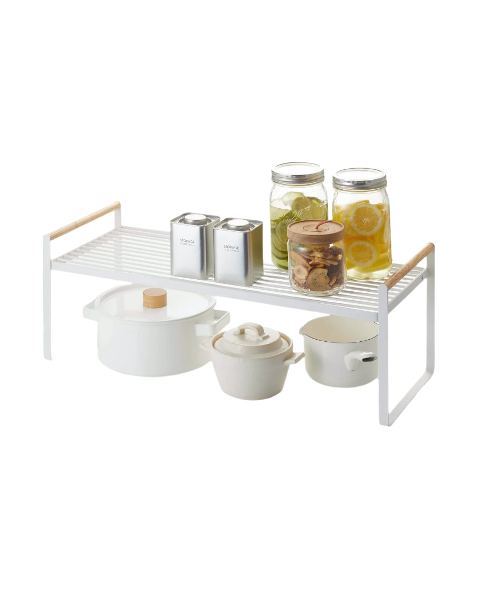 Countertop Wire Shelf - Steel + Wood - Paranoid Ranch