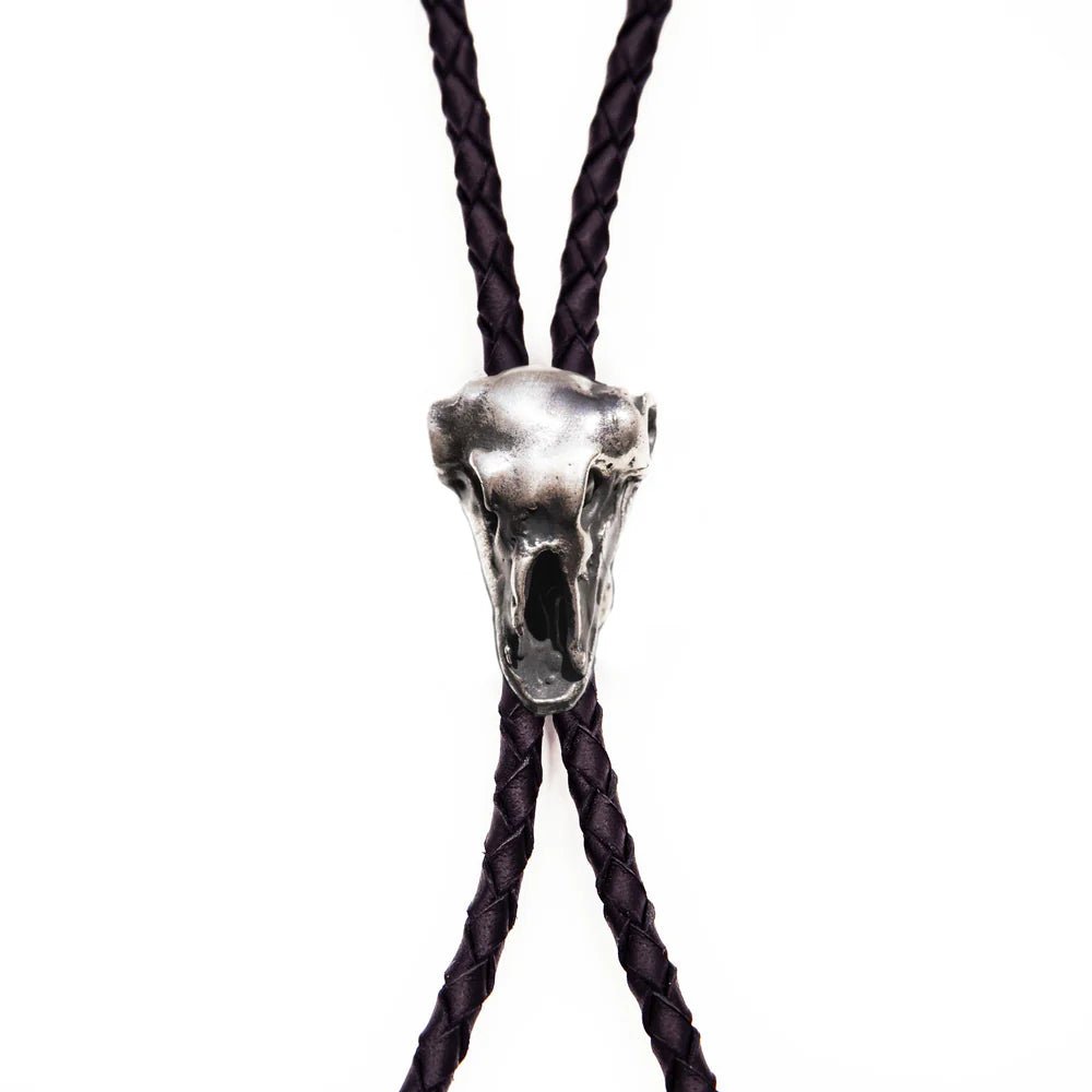 Cow Skull Bolo Tie - Paranoid Ranch